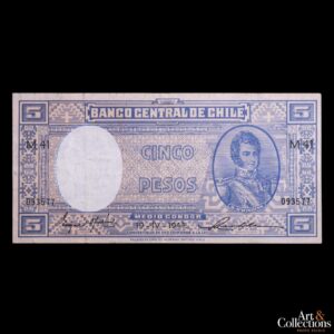 Chile 5 pesos 1944