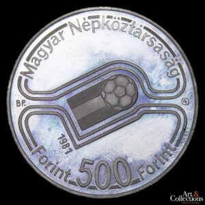 Hungría 500 Forint 1981 – Campeonato Mundial de Fútbol España ’82