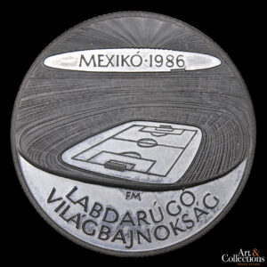 Hungría 500 Forint 1986 – Campeonato Mundial de Fútbol México ’86-Estadio Azteca