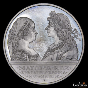 Hungría 500 Forint 1990 – 500º Aniversario de su Muerte-Beatriz y Matías