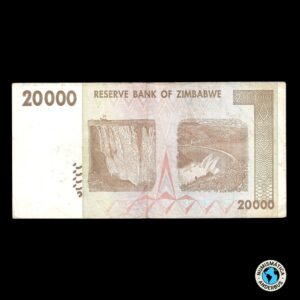 Zimbawe 20.000 Dólares 2008