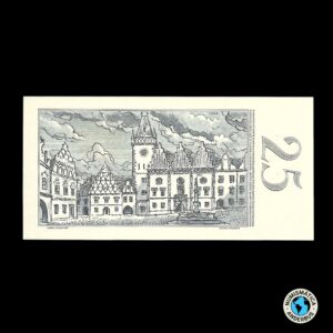 Checoslovaquia 25 Coronas 1961