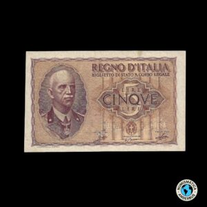 Italia 5 Liras 1944