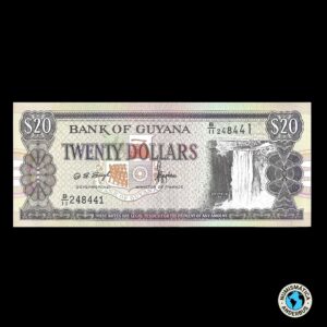 Guyana 20 Dólares 1996 (1999)