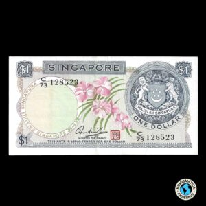 Singapur 1 Dólar 1972