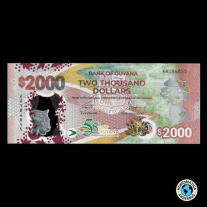 Guyana 2.000 Dólares 2022
