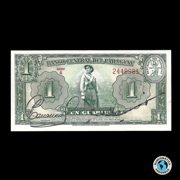 Paraguay 1 Guaraní 1952