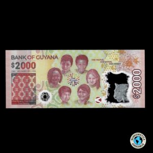 Guyana 2.000 Dólares 2022