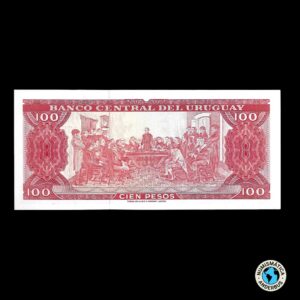 Uruguay 100 Pesos 1967 (ND)