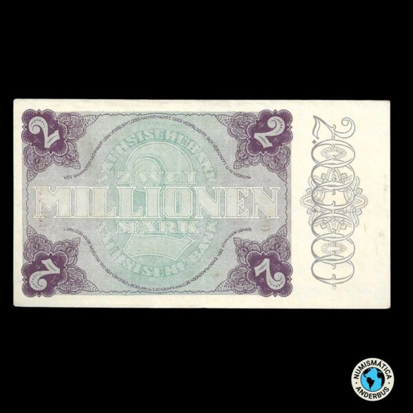 Alemania 2 millardos marcos 1923 - Imagen 2