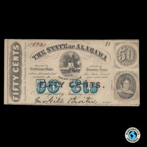 Estados Unidos (Alabama) 50 cents 1863