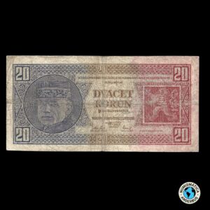 Checoslovaquia 20 coronas 1926