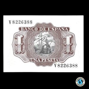España 1 peseta 1953