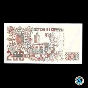 Argelia 200 dinares 1992