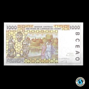Estados Del Africa Occidental 1.000 francos 1991-2003 (ND)