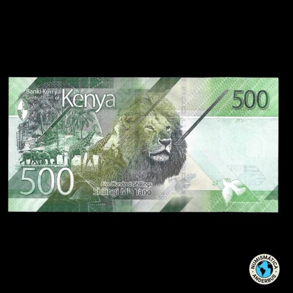 Kenia 500 shillings 2019
