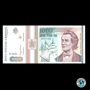 Rumanía 1.000 lei 1993