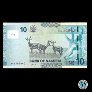 Namibia 10 dolares 2013