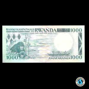 Ruanda 1.000 francos 1988
